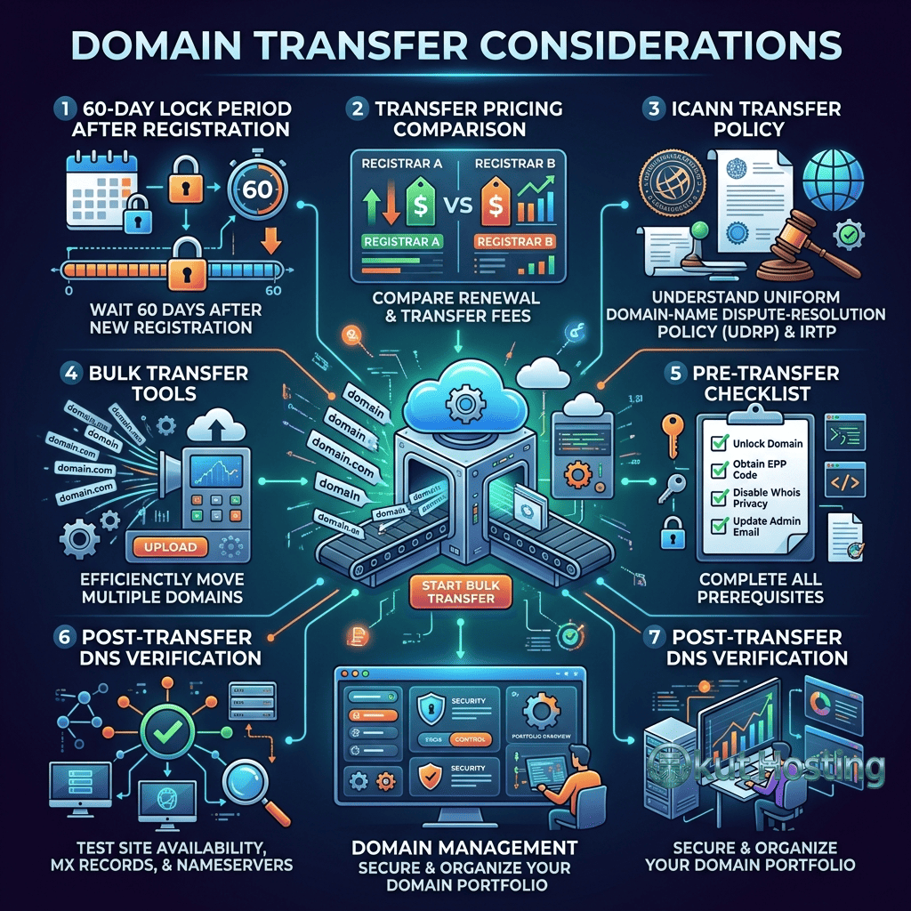 Domain transfer considerations